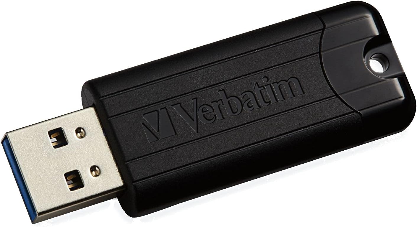 023942490715 VERBATIM PinStripe 128GB USB 2.0 Flash Drive – Bild 1