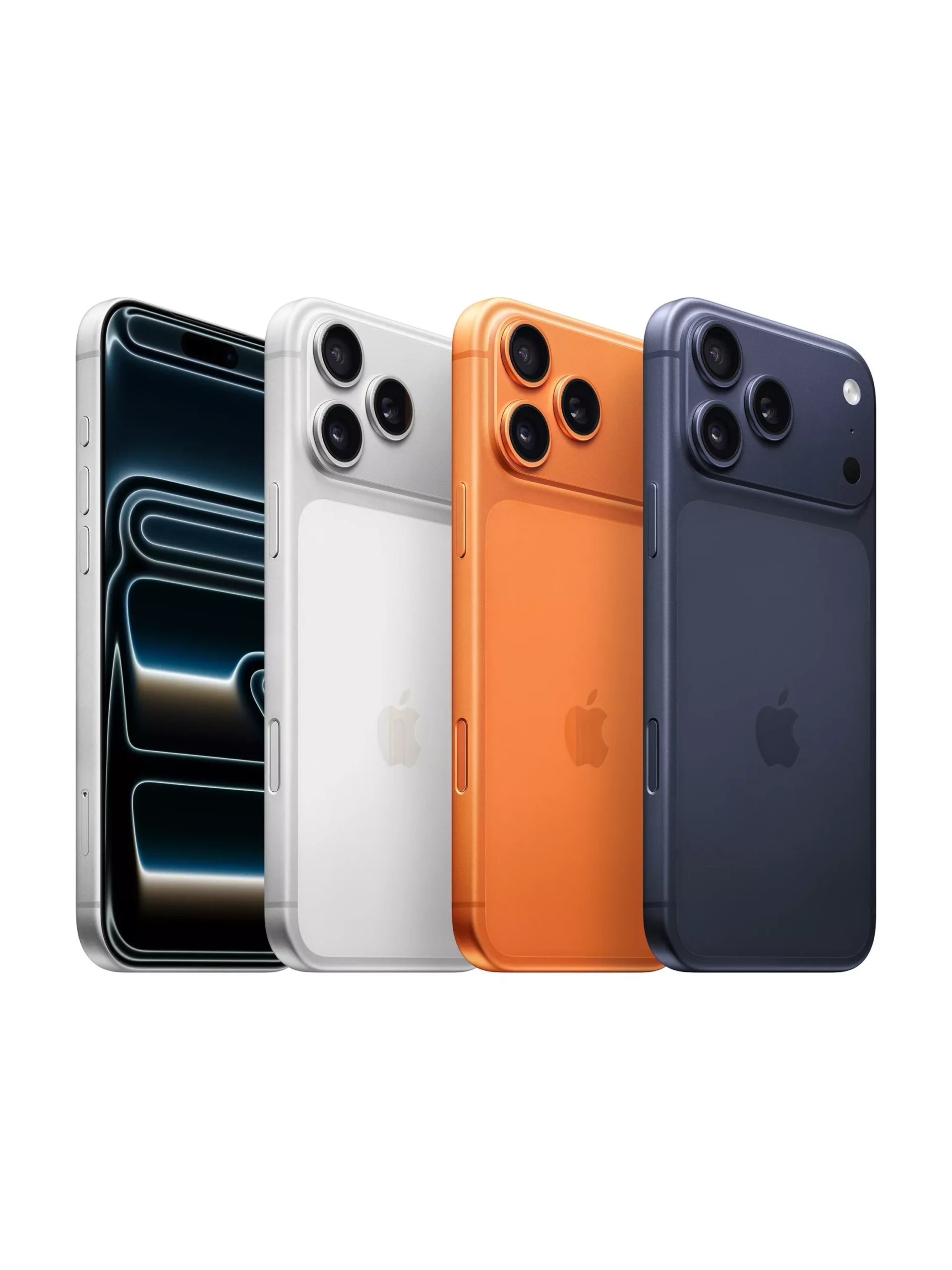 APPLE 17 Pro 256GB Silver Orange Blue APPLE 17 Pro 256GB Silver Orange Blue - Image 1