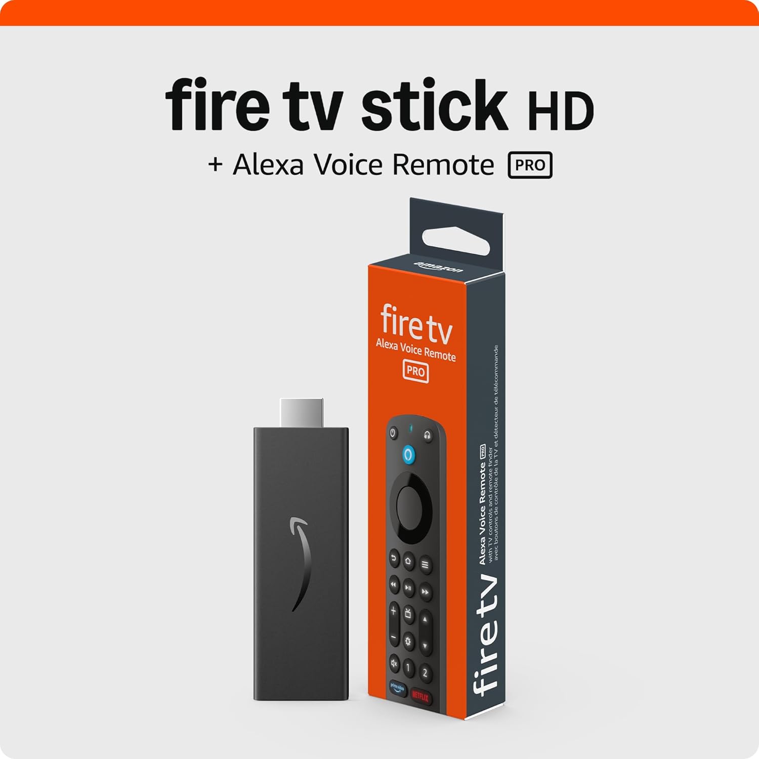 840414699953 AMAZON Fire TV Stick HD with Voice Remote 2024 - Image 1
