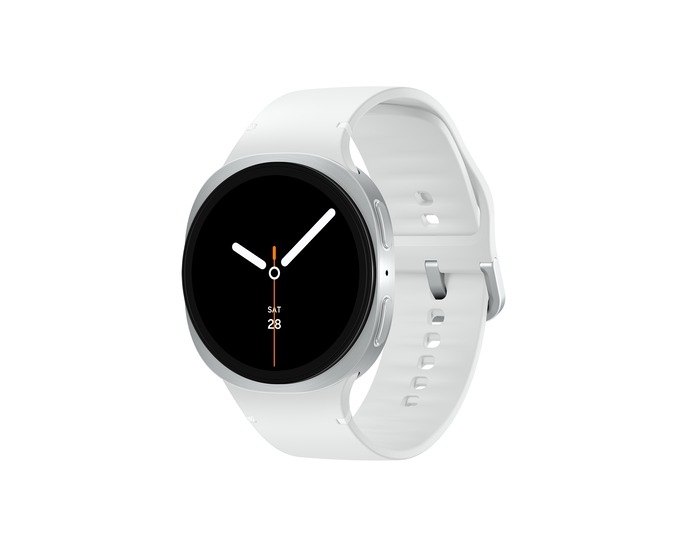 8806097415602 Samsung Galaxy Watch8 (44mm BT) smartwatch, silver - Image 1