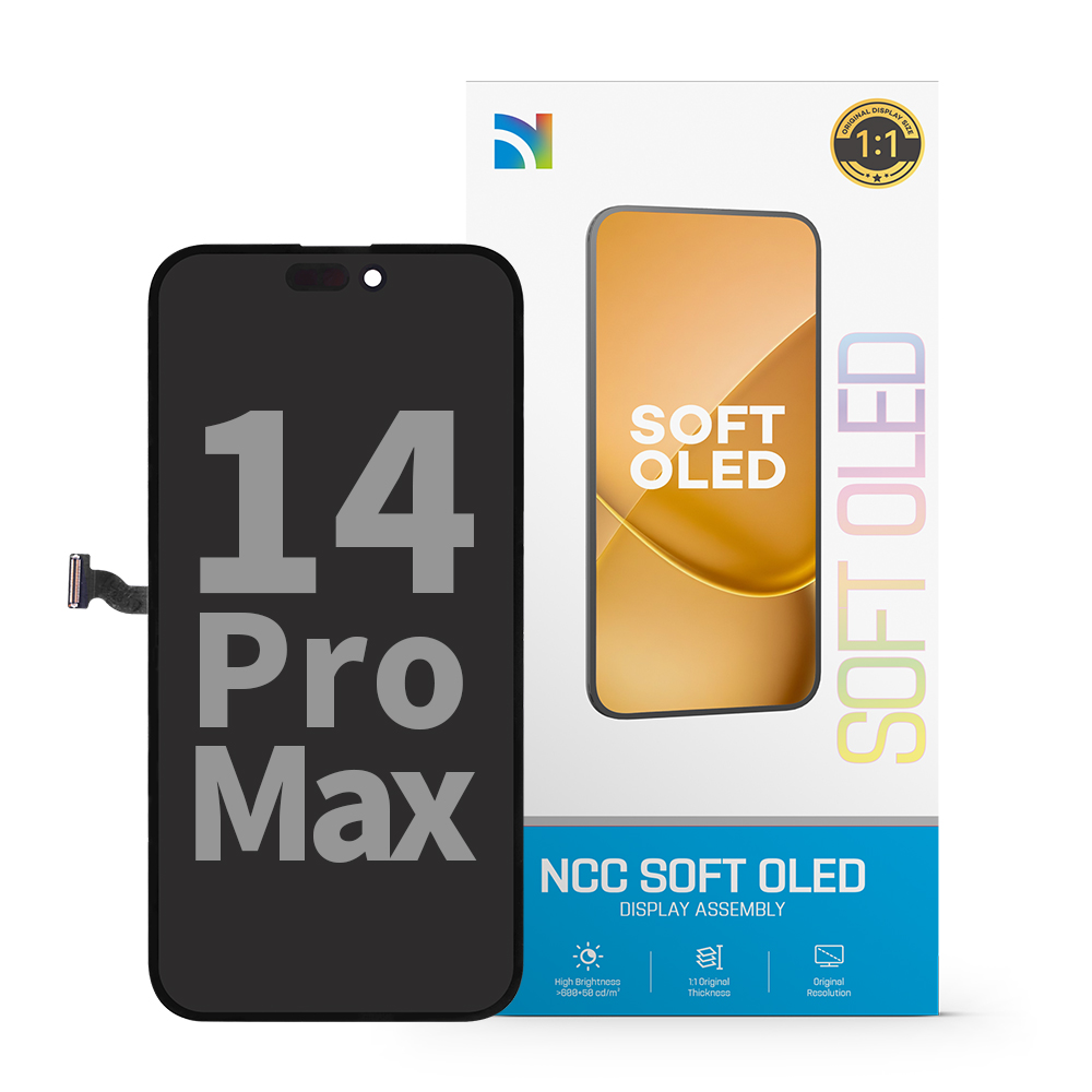 B1284603-1 iPhone 14 Pro Max High Refresh Ncc Soft Oled Premium LCD - Image 1