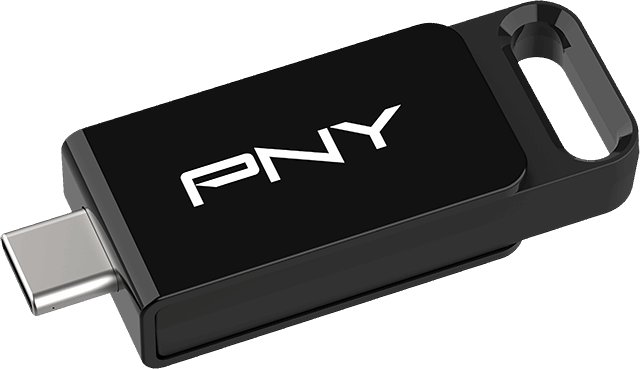 751492798066 PNY Elite 64GB USB-C Flash Drive - Image 1